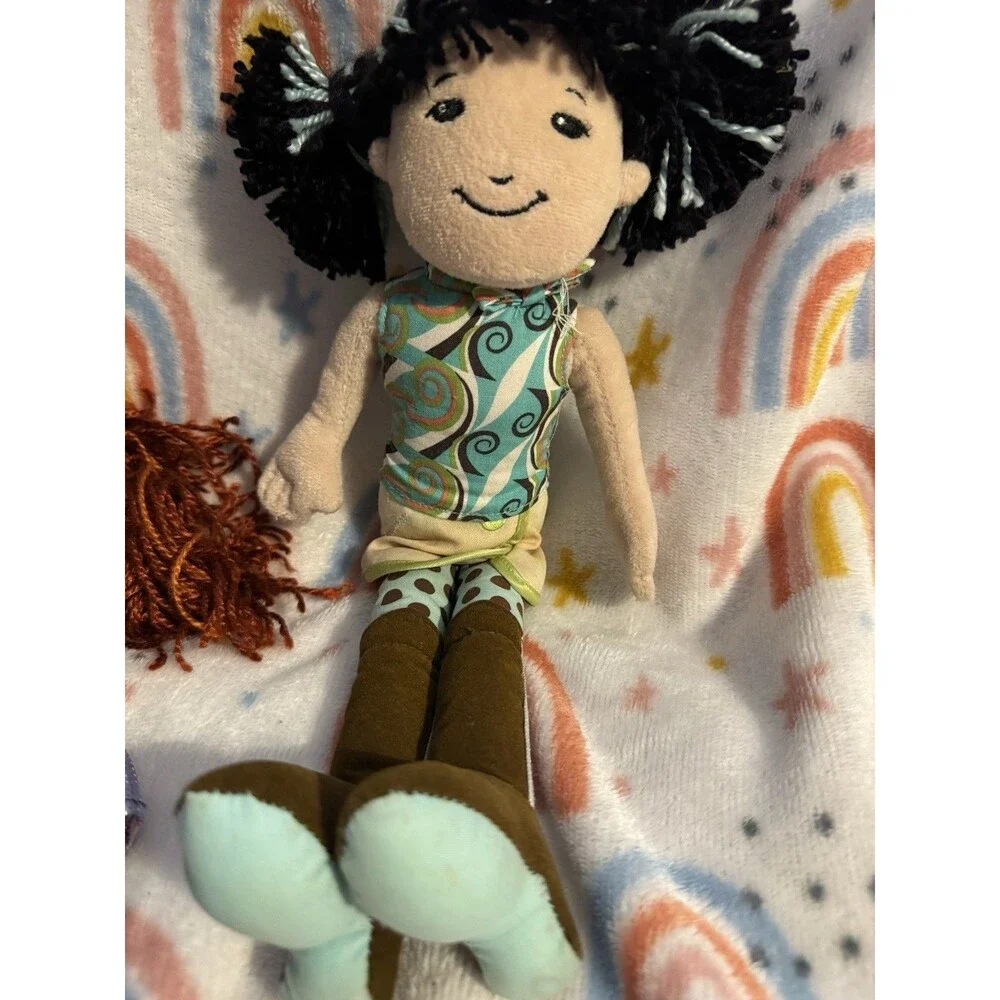 Y2K Groovy Girls Oki And Nicole Plush Doll Dressed